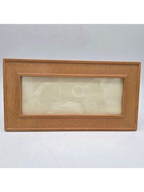 Long Rectangle Wooden Picture Frame 9.5x3.5"